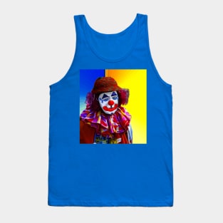 Sad Clown Tank Top